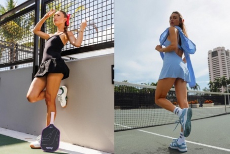 Nàng thơ pickleball mặc "nửa kín nửa hở", vạn người đắm đuối ngắm nhìn