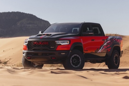 RAM 1500 TRX tái sinh với khối động cơ khủng 777 mã lực