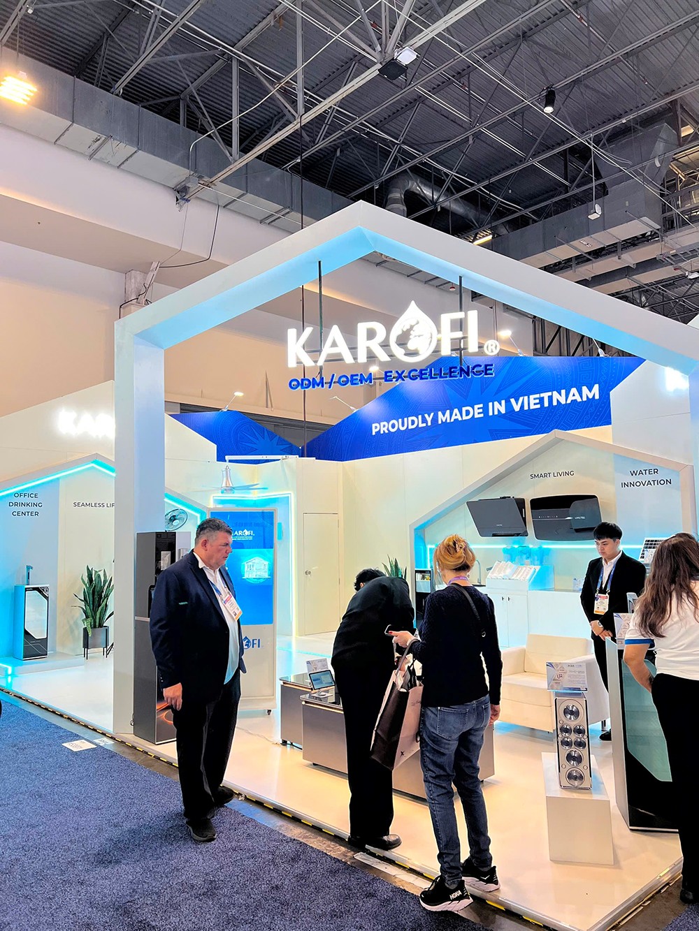 Gian hàng Karofi tại CES 2026