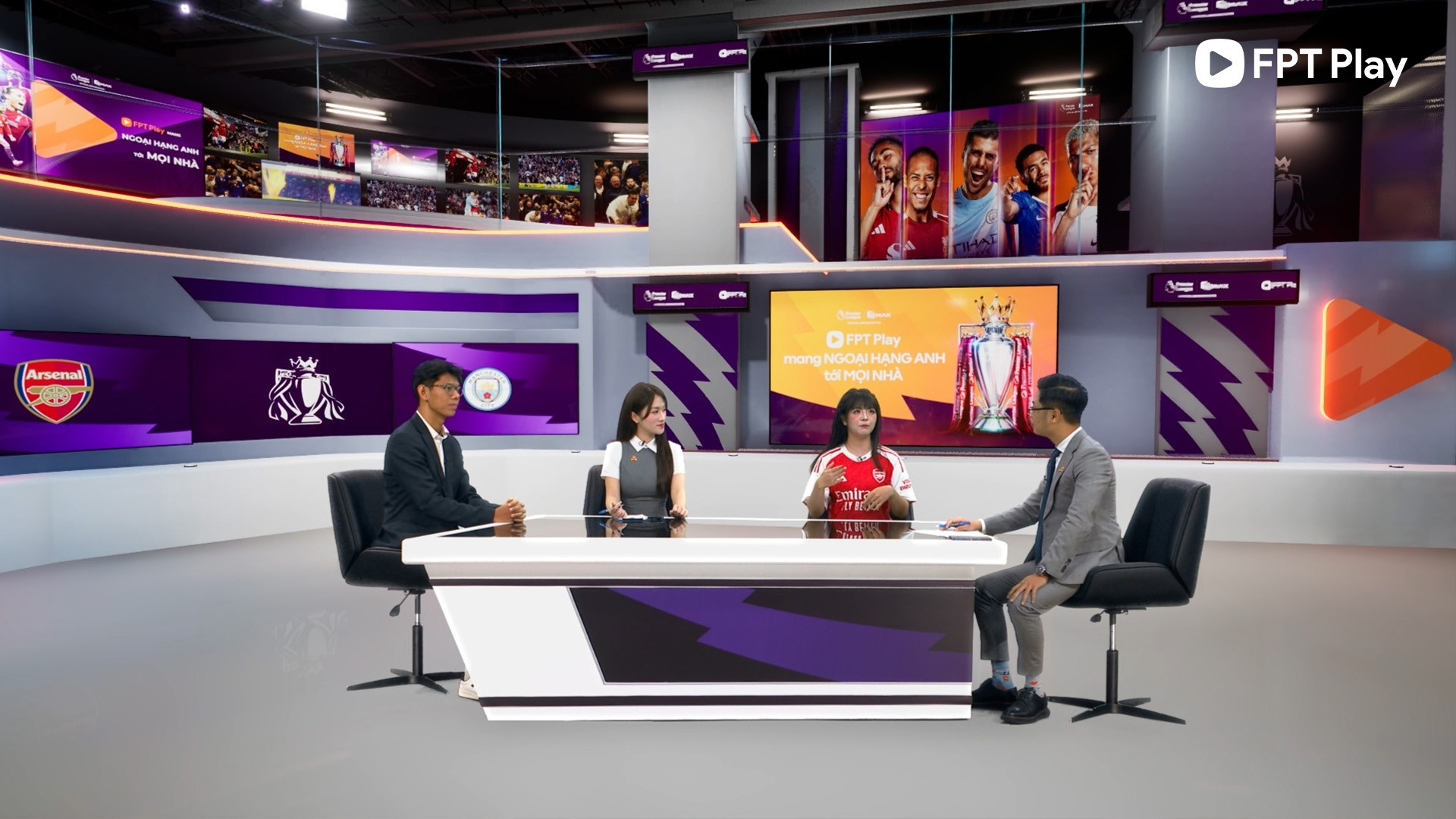 FPT Play tiên phong đưa người hâm mộ lên sóng trực tiếp trong những trận có CLB Ngoại hạng Anh mà khán giả yêu thích. (Ảnh: FPT Play)