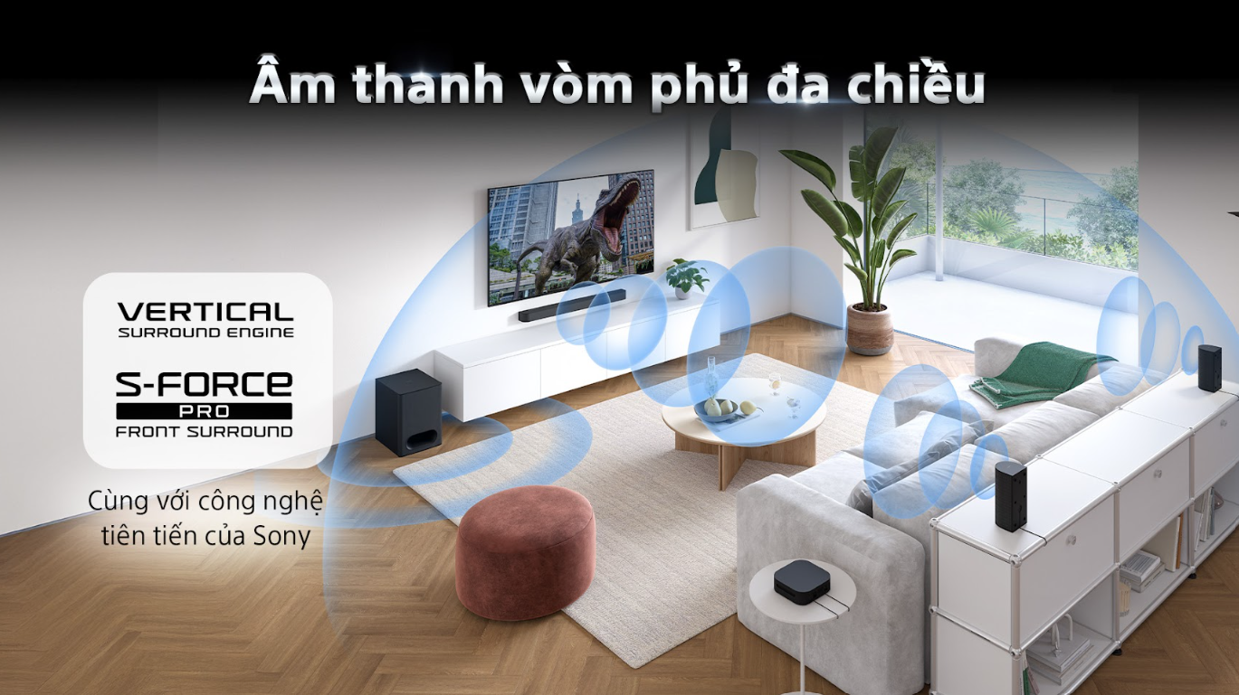 TV Sony BRAVIA và loa BRAVIA Theatre mang rạp chiếu phim về nhà với các công nghệ tiên tiến hàng đầu