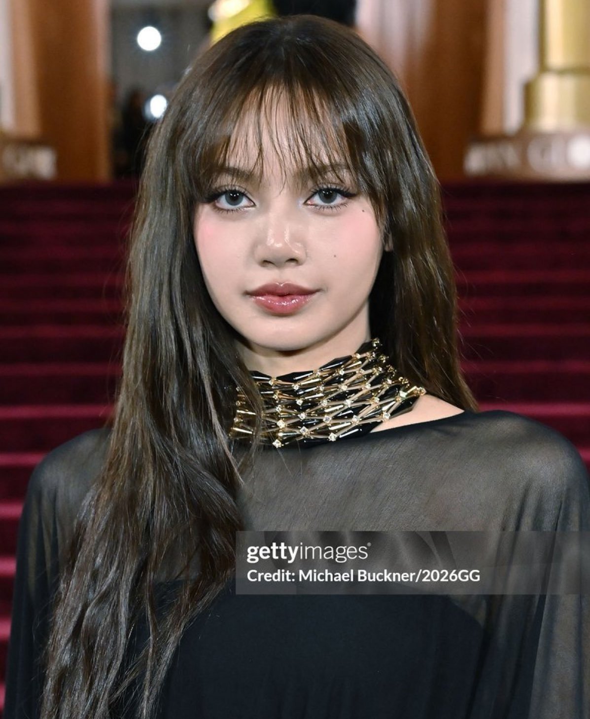 Lisa "ăn trọn" khung hình của Getty Images với làn da căng bóng không tì vết.