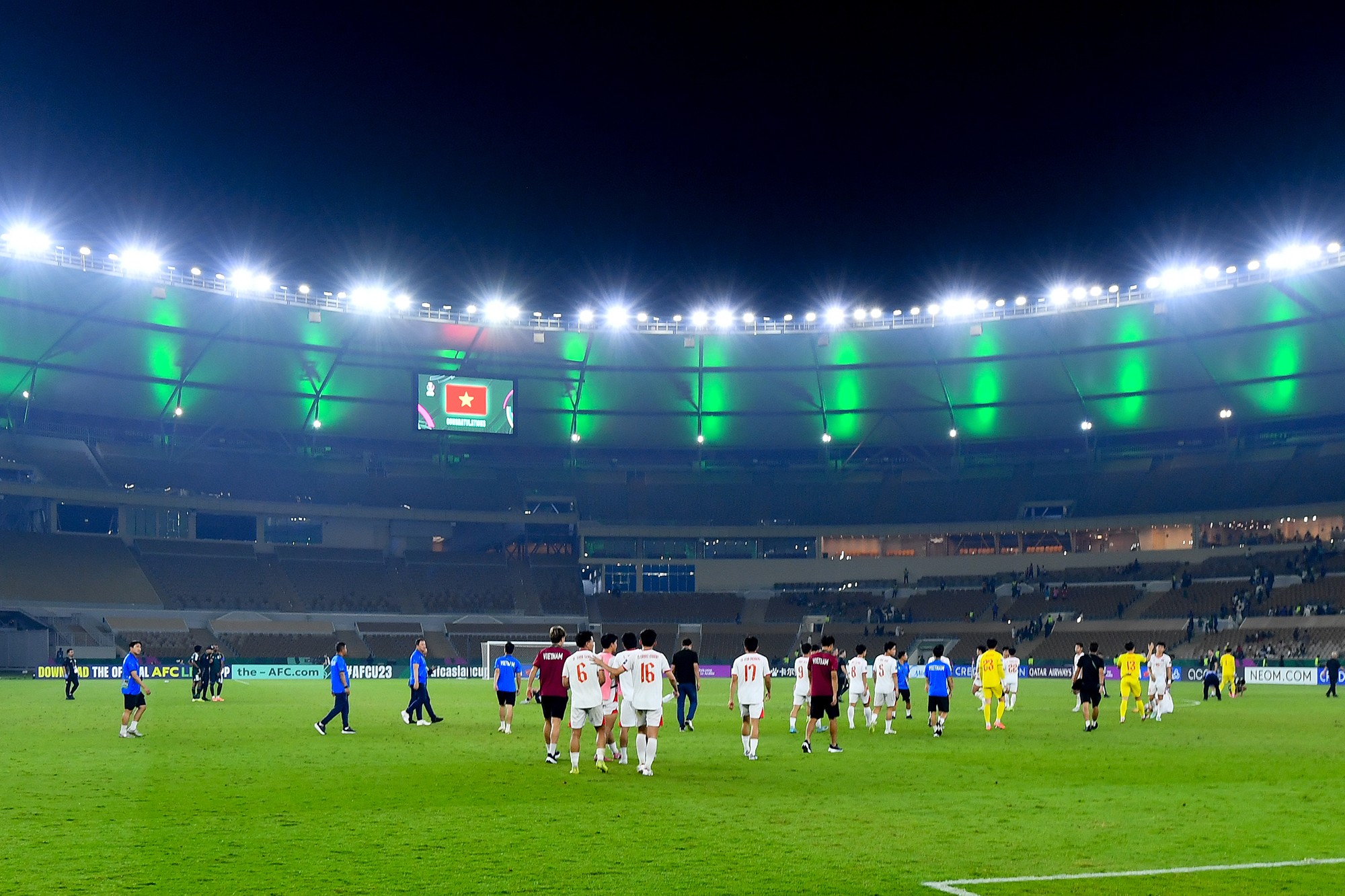 Còn với U23 Việt Nam, thầy trò HLV Kim Sang Sik đang tự tin tiến thêm những bước vững chắc tại vòng chung kết U23 châu Á 2026.