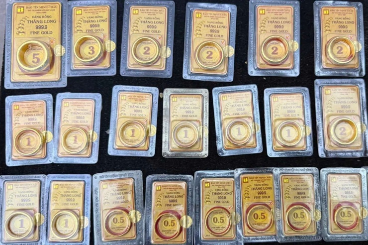 Giá vàng nhẫn tiếp đà tăng mạnh so với hôm qua.&nbsp;