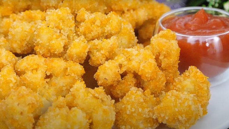 Bông cải trắng chiên giòn