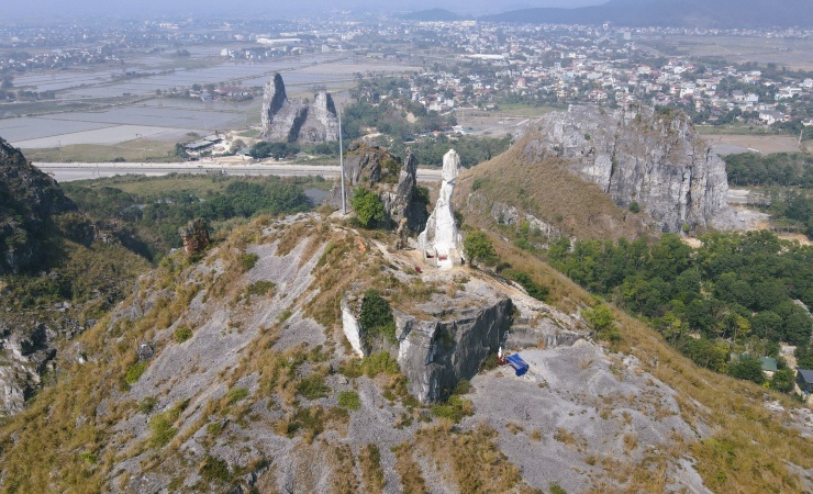 Công trình hiện gần như đã cơ bản hoàn thành để đưa vào phục vụ khách du lịch.