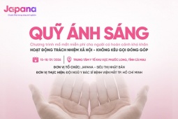 Japana minh bạch Quỹ Ánh Sáng – phối hợp Bệnh viện mắt TP.HCM mổ mắt miễn phí cho người có hoàn cảnh khó khăn