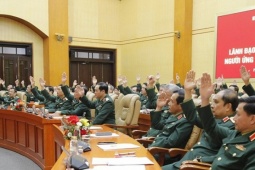 Nhất trí giới thiệu 3 lãnh đạo Bộ Quốc phòng ứng cử đại biểu Quốc hội khóa 16
