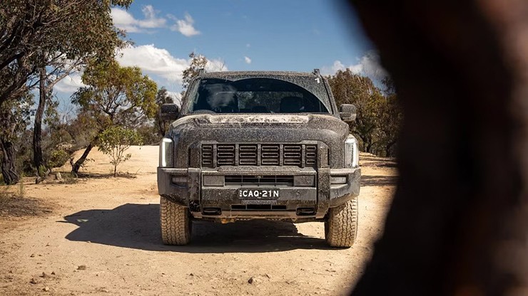 Kia Tasman tại thị trường nước ngoài. Ảnh: Drive