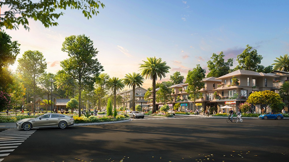 Phân khu Mùa Lễ Hội sở hữu hạ tầng giao thông vượt trội