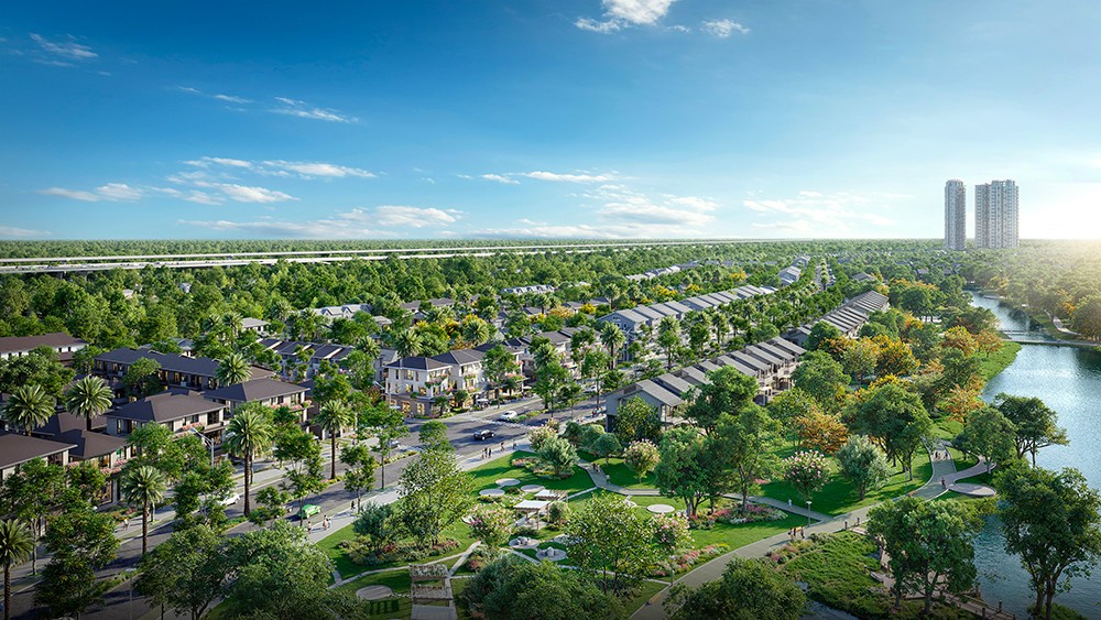 Phân khu Mùa Lễ Hội phát triển theo quy hoạch chuẩn mực DNA Ecopark