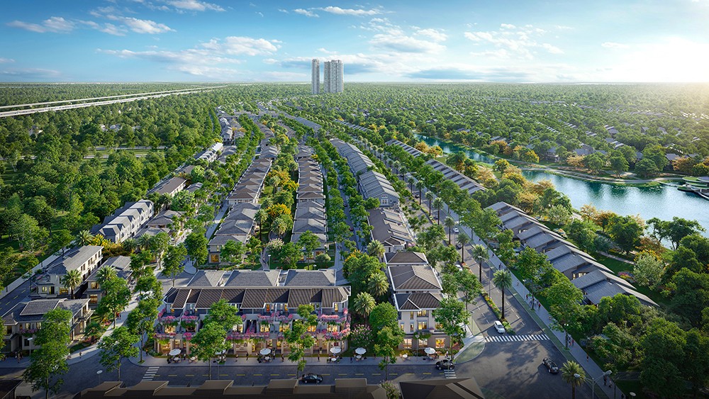 Phân khu Mùa Lễ Hội nằm tại cửa ngõ đô thị Eco Retreat