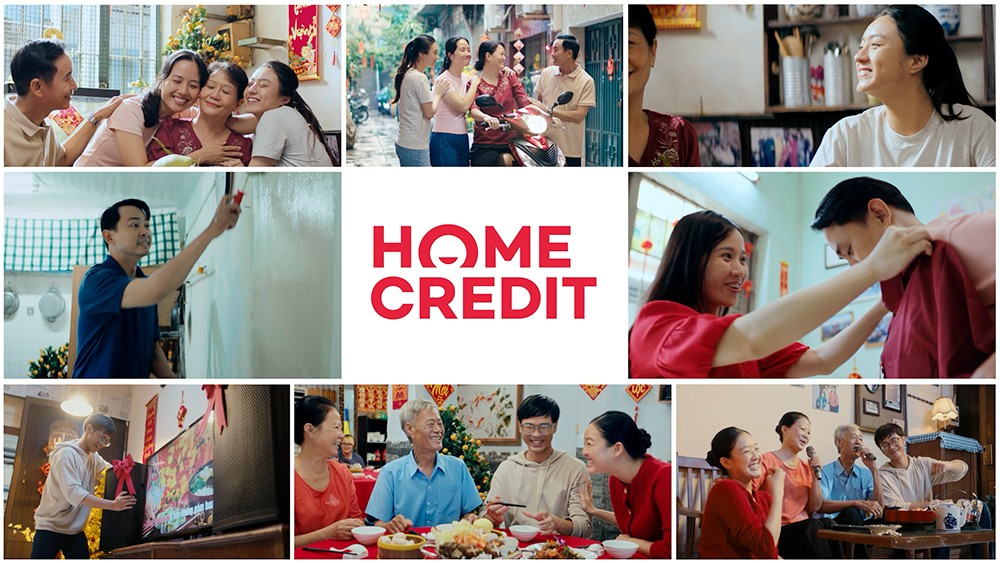 “Góp nên Tết Nhà Vô Giá” tôn vinh những khoảnh khắc đời thường nhưng đầy tình thương. Ảnh: Home Credit