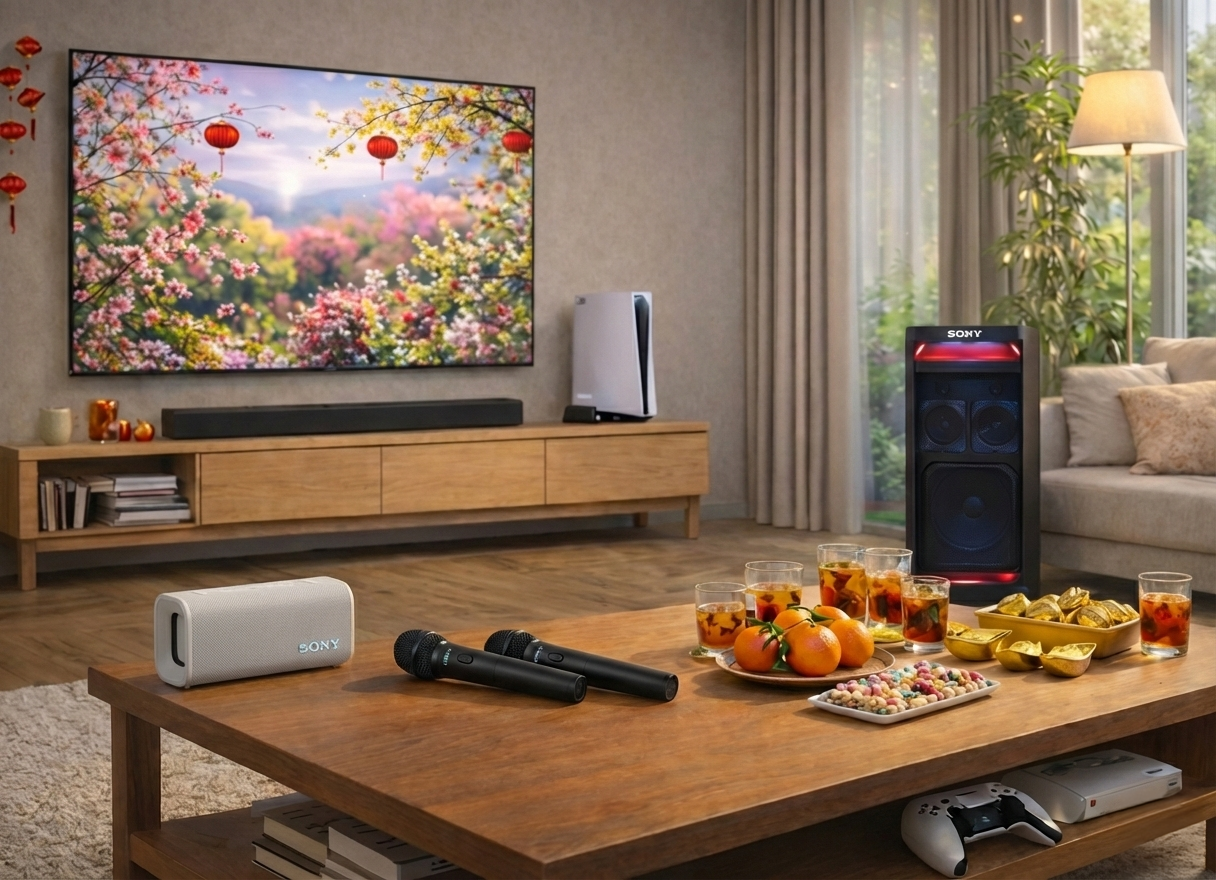 Tết chuẩn giải trí với hệ sinh thái Sony