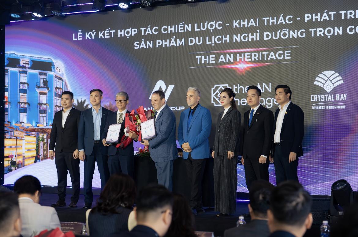 The An Heritage ký kết hợp tác vận hành dài hạn cùng Crystal Bay, hướng tới chuẩn vận hành đồng bộ và giá trị khai thác bền vững.