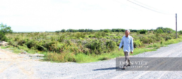 Xã Phước Bình cũ, nay là xã Phước Chỉ tỉnh Tây Ninh là vùng đất biên giới, nhiễm phèn, trồng lúa kém hiệu quả. Ảnh: Nguyên Vỹ