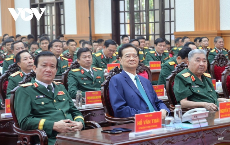 Tham dự buổi lễ có nguyên Thủ tướng Nguyễn Tấn Dũng.