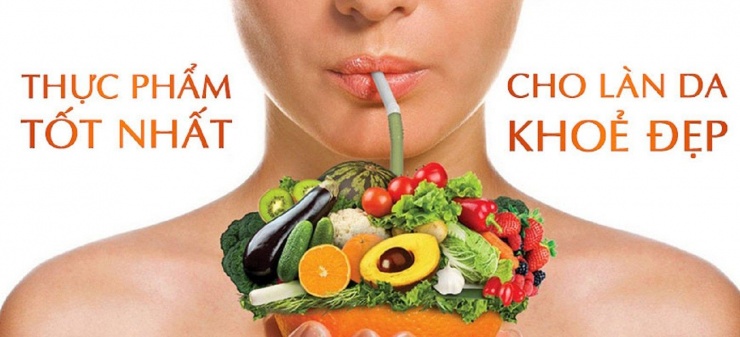 Chế độ ăn cân bằng và khoa học là biện pháp tốt nhất giúp nuôi dưỡng làn da khỏe đẹp từ bên trong.