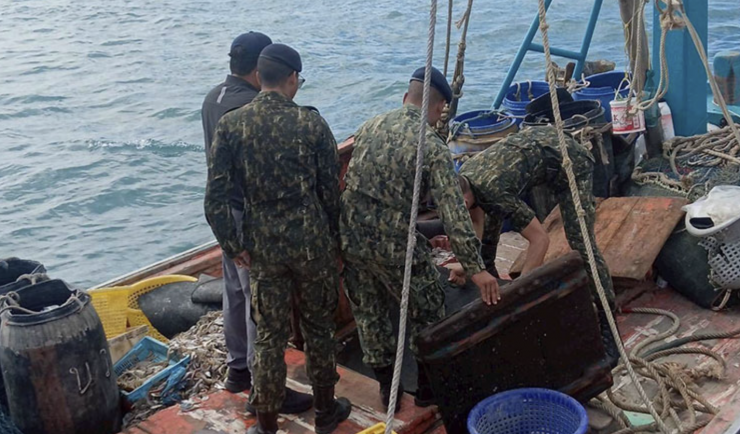 Bộ Ngoại giao và Hợp tác Quốc tế Campuchia (MFAIC) đã gửi công hàm phản đối Thái Lan về vụ bắt giữ tàu cá đầu tháng này. Ảnh: Khmer Times