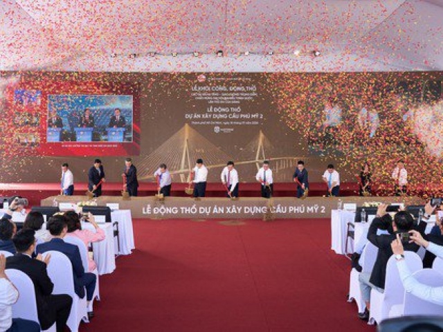 Cầu Phú Mỹ 2 và cầu Cần Giờ động thổ, tạo trục liên vùng mới