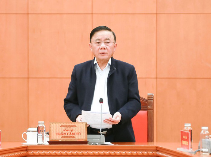 Ủy viên Bộ Chính trị, Thường trực Ban Bí thư Trần Cẩm Tú ký ban hành Kết luận của Ban Bí thư về xử lý các trường hợp sai phạm còn tồn tại trong công tác cán bộ
