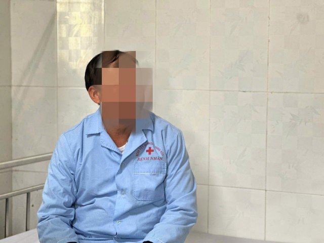 Ông Đ.V.H. bàng hoàng kể lại sự việc.