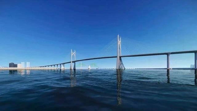 Phối cảnh cầu Cần Giờ.