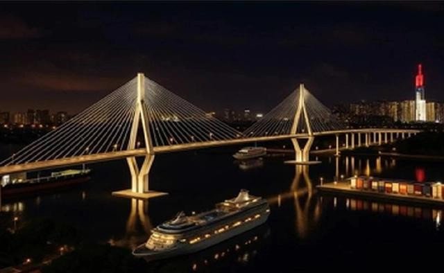 Phối cảnh cầu Phú Mỹ 2.