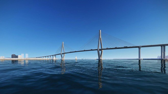 Phối cảnh cầu Phú Mỹ 2