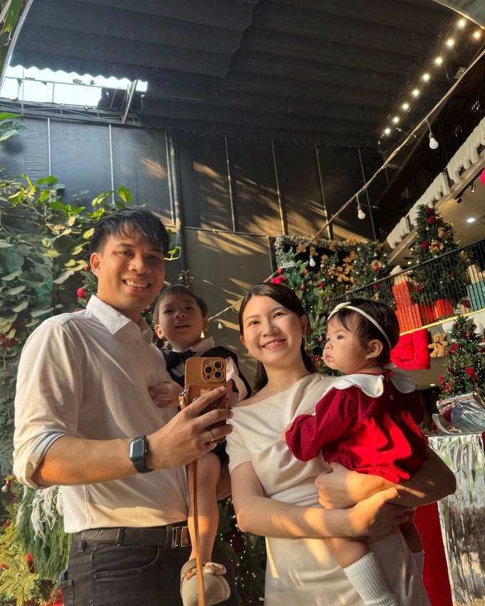 Gia đình Lê Thị Nhật Linh và Nguyễn Đức Anh. Ảnh: NVCC