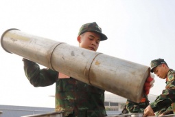 Quân đội thiết lập trận địa pháo hoa quy mô lớn nhất tại Mỹ Đình