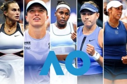 Lịch thi đấu tennis đơn nữ Australian Open 2025 mới nhất