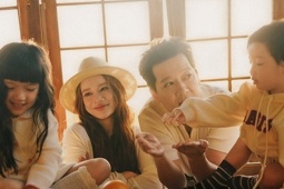 Cận cảnh nhan sắc 'không tì vết' của Nhã Phương ở tháng cuối thai kỳ lần 3