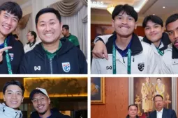 U23 Thái Lan đi ăn tiệc, cười đùa ngay sau thảm bại giải U23 châu Á