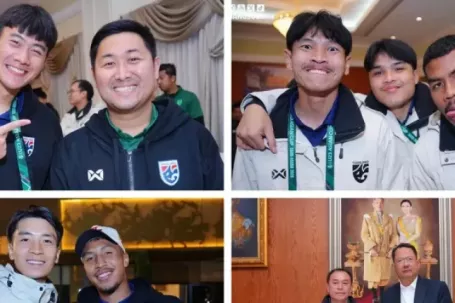 U23 Thái Lan đi ăn tiệc, cười đùa ngay sau thảm bại giải U23 châu Á