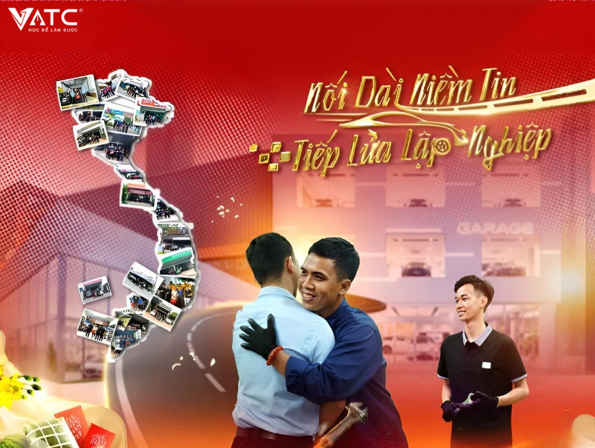 Tết trở về - Chọn nghề lập nghiệp lần 7 của trung tâm VATC