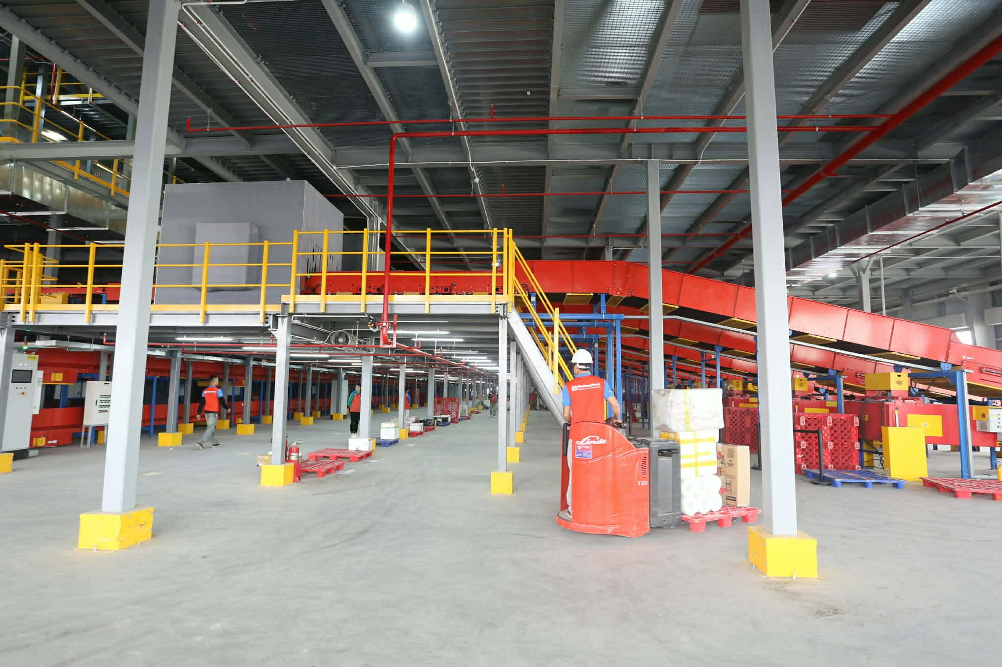 Quy trình phân loại hàng hoá và xử lý đơn hàng tại trung tâm Trung chuyển GHN Hưng Yên