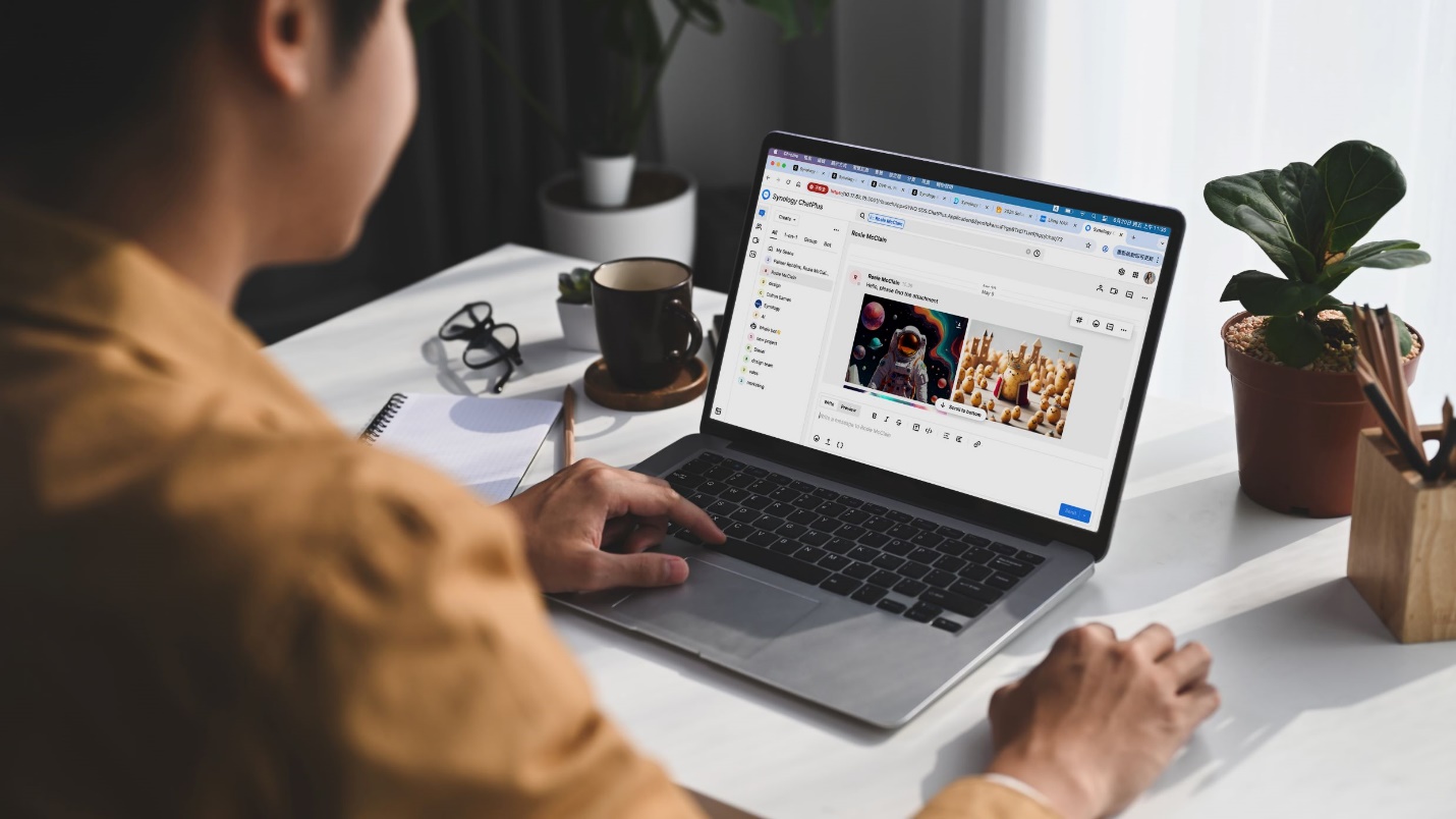 Nền tảng nhắn tin nội bộ giúp bảo mật dữ liệu.