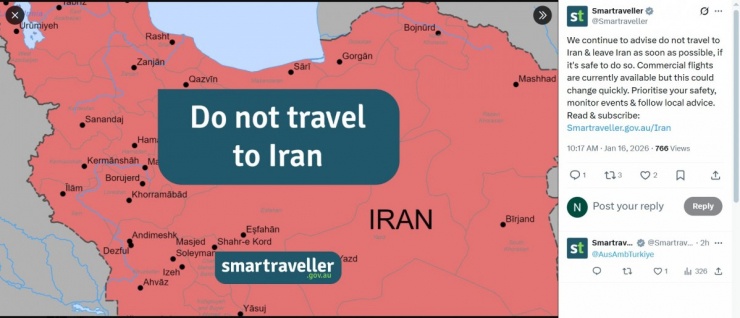 Australia kêu gọi công dân ngay lập tức rời khỏi Iran - 1