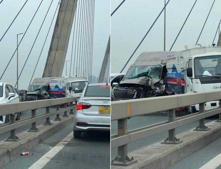 Hiện trường vụ tai nạn.