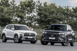 Creta: Hyundai gầm cao hút khí tự nhiên “lộ tẩy” đường đèo Việt Nam