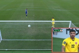 Hài hước luân lưu U23 châu Á: Thủ môn U23 Jordan bẽ bàng vì ăn mừng sớm
