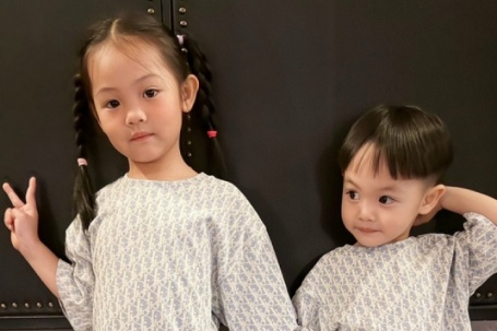 Ảnh sao 16/1: Hai con Cường Đôla diện áo thun chục triệu đồng