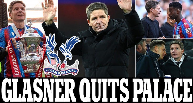 HLV Glasner xác nhận rời Crystal Palace vào cuối mùa