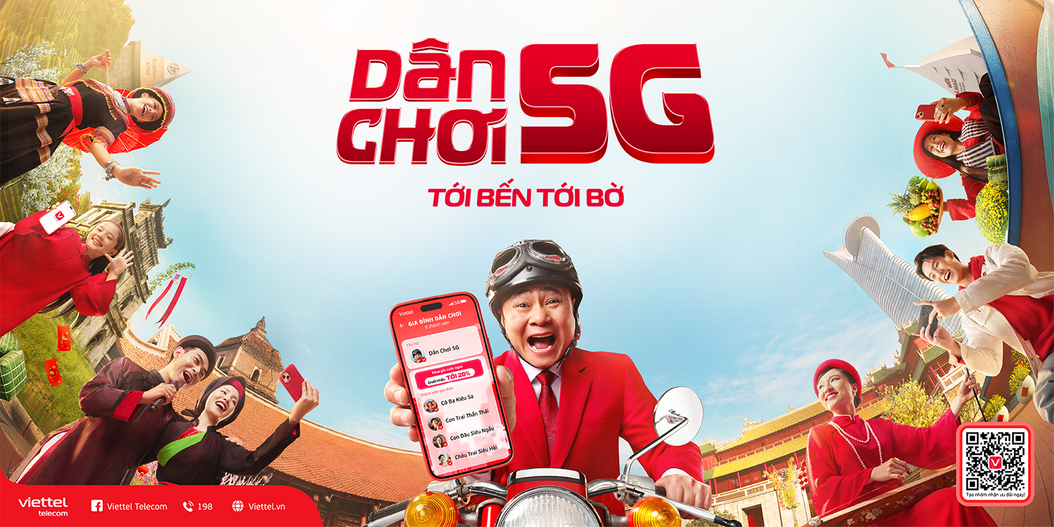 Viettel Telecom ra mắt giải pháp “5G Family” – Kết nối gia đình thời đại số qua câu chuyện của NSND Tự Long - 1