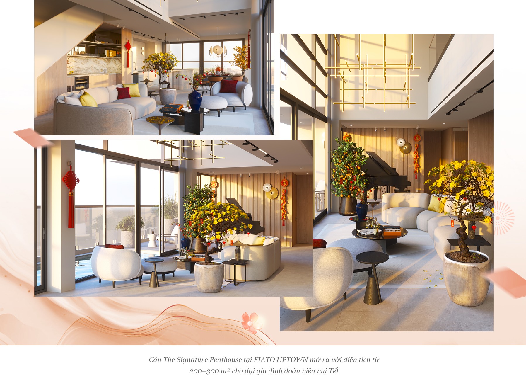 Tết đoàn viên trên tầng cao, sum vầy giữa không gian The Signature Penthouse sang trọng - 9