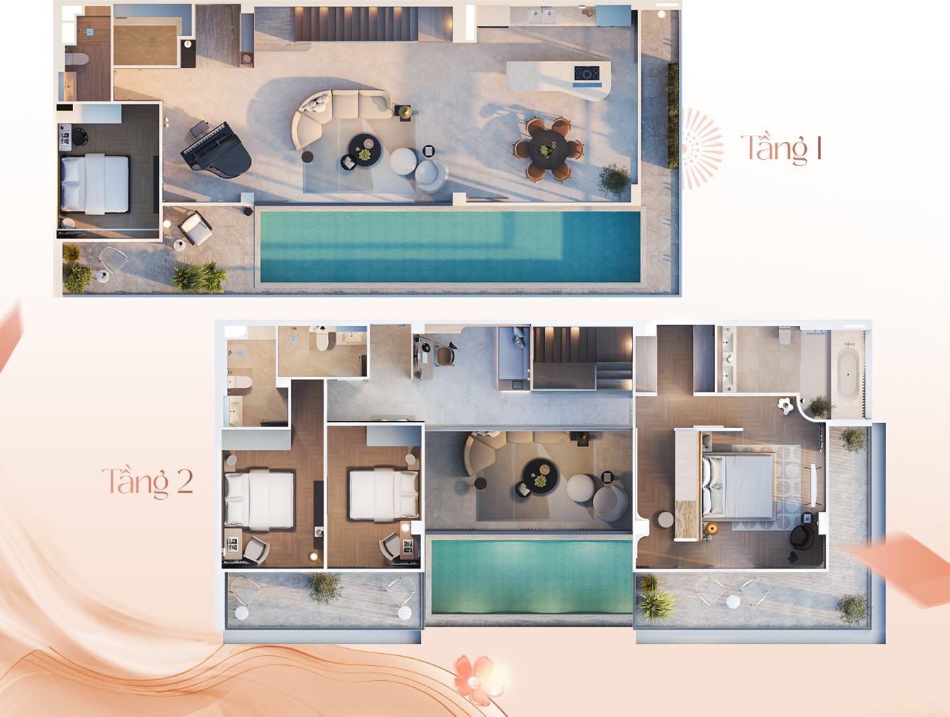 Tết đoàn viên trên tầng cao, sum vầy giữa không gian The Signature Penthouse sang trọng - 23