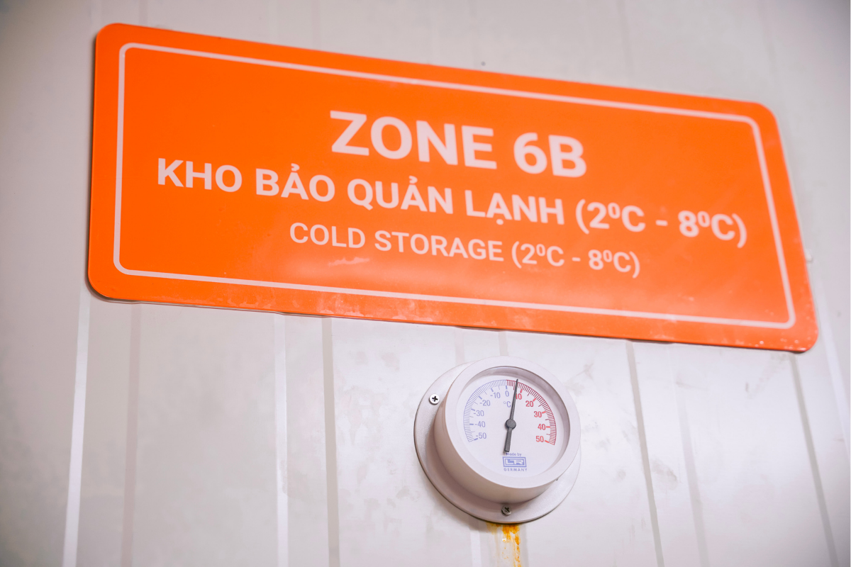Toàn cảnh kho lạnh dược phẩm đạt chuẩn GSP – GDP