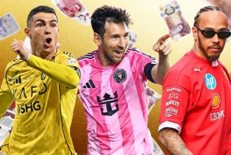 VĐV kiếm tiền vô đối nhất: Ronaldo đỉnh cao danh vọng, Messi dưới cả võ sĩ boxing