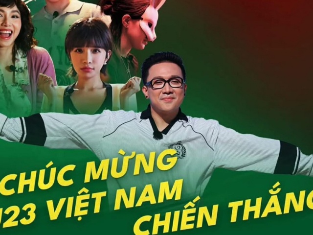 Dàn sao Việt vỡ òa mừng chiến thắng của U23 Việt Nam